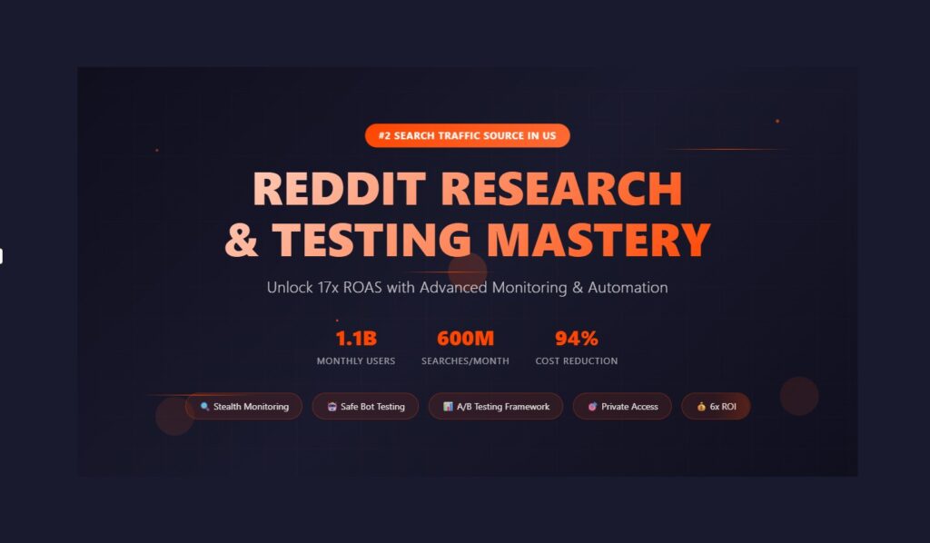 Advanced Reddit Research and Testing Mastery